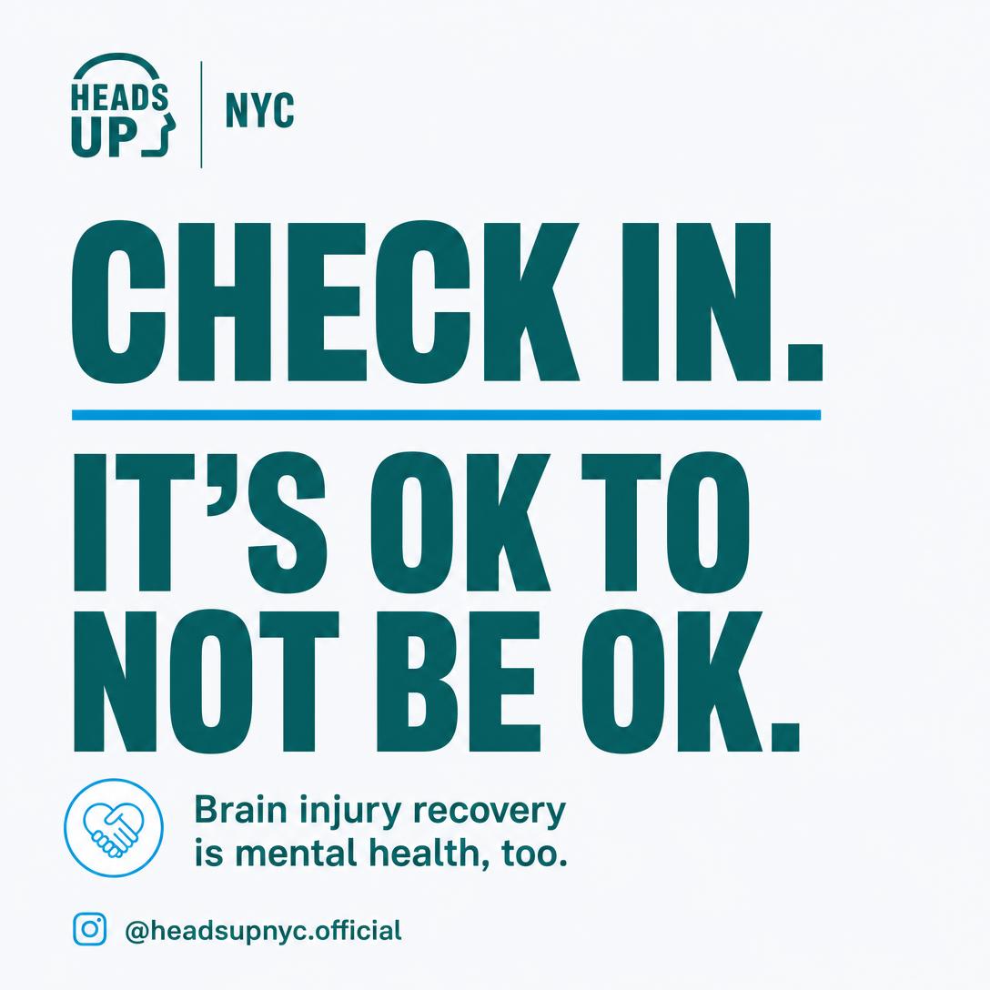 HeadsUp NYC Check In social graphic