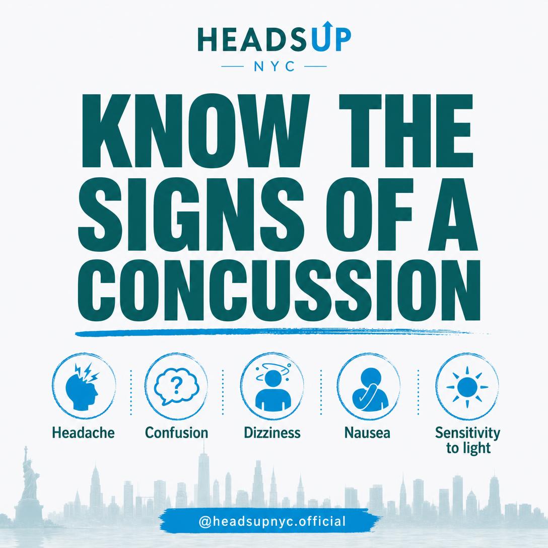 HeadsUp NYC Know the Signs social graphic